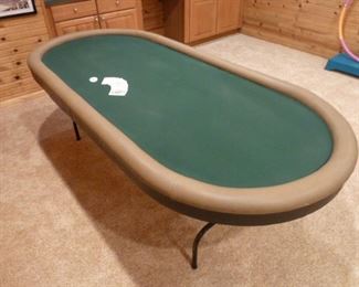 7ft. Oval Card Table