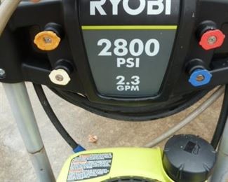 RYOBI Pressure Washer (2800 PSI )