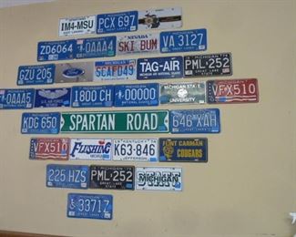 Misc. Michigan License Plates