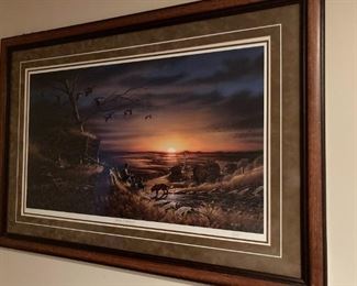 "Lifetime Companions" signed and numbered artwork by Terry Redlin