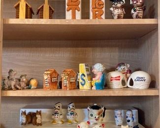 Salt and pepper shaker collection