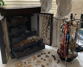 Lots and lots of jewelry