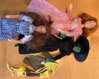 Wizard of Oz dolls from 1974
