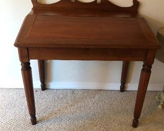 Antique teacher's desk