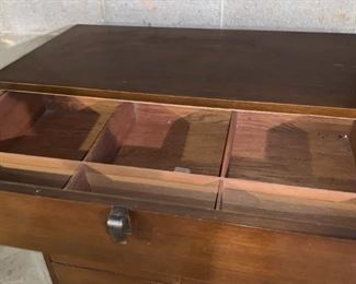 Herman Miller Dresser, divided drawer