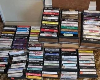 Music Cassettes - variety of artists and genres