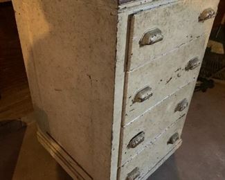Vintage Painted Dresser, Cabinet
