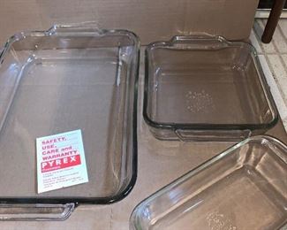 Pyrex and Fire King Bakeware - New