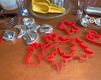 Vintage Cookie Cutters, Metal Cookie Cutter