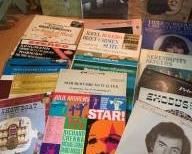 Vintage Vinyl LP Record Album - Glen Campbell, Johnny Mathis, Anne Murray, The Sound of Music, Showboat, Julie Andrews, Serendipity Singers, Pete Seeger, Neil Diamond, Helen Reddy, other orchestras,.