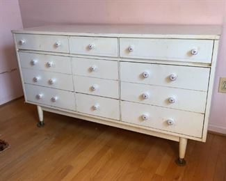 MCM White Dresser
