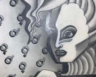 Original Drawing Aaron Cobbett