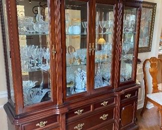 Bassett china cabinet