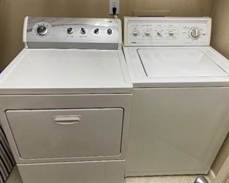 Washer and dryer