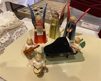 West German wooden Christmas figures
