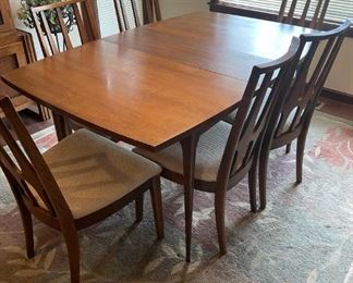 Dining table, six seat dining set