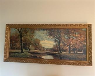 Hanging Wall Art in Ornate Frame