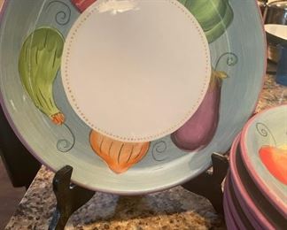 Dansk Hand painted Serving Plate