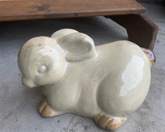 Outdoor Stone Decor, Rabbit