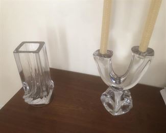 Daum France crystal pieces