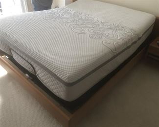 electric bed lift w/mattress