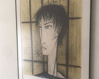 Bernard Buffet print - numbered and signed