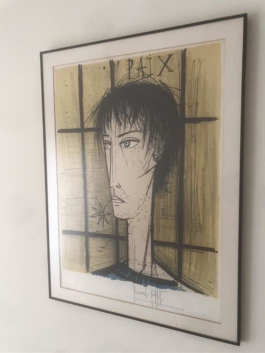 Bernard Buffet print - numbered and signed