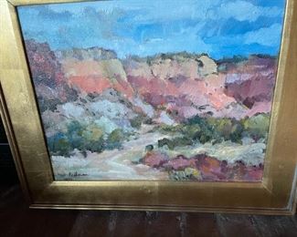 Connie Dillman oil on canvas $1100.