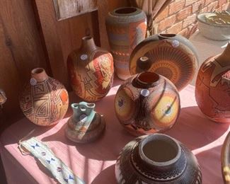 Nampeyo pottery, Northern plains beadwork