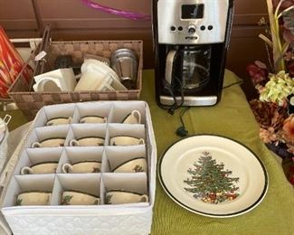 Xmas spode dishware, Kitchenaid attachments