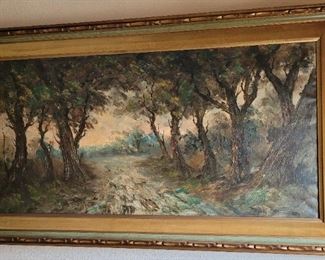 Original oil landscape painting 