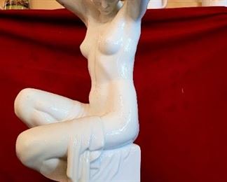Herend xtra Large Nude porcelain figure