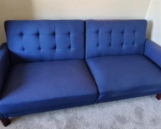 Blue sofa