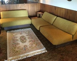 Thayer Coggin Sleeper Couch and Loveseat