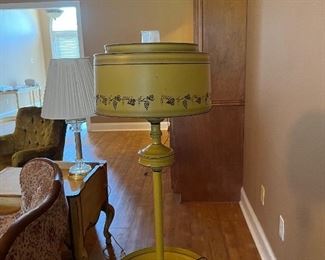 Antique floor lamp