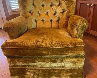 Vintage Green chair (2)