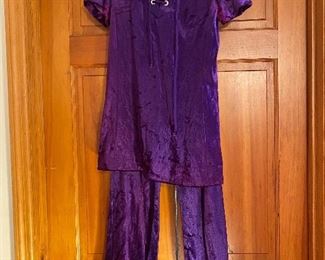 Purple Velour outfit