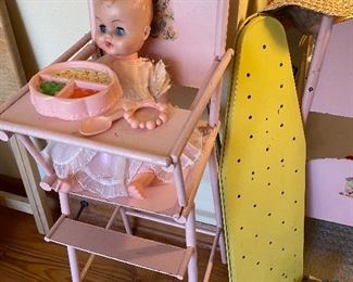 Baby high chair 1960’s