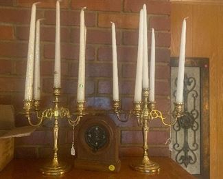 Candle Aubra. US Army Clock