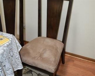 7 kitchen table and 6 chairs