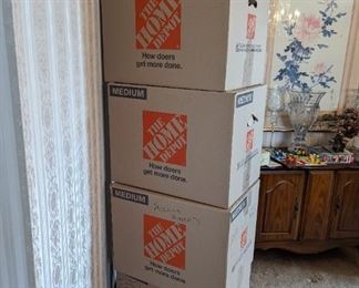 Precious moments collection with boxes