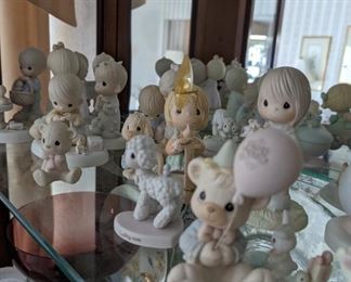 Precious moments. Hundreds of them 