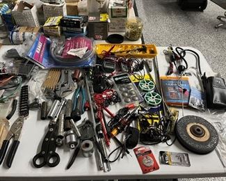 TOOLS, ELECTRICAL, PLUMBING AND MUCH MORE!