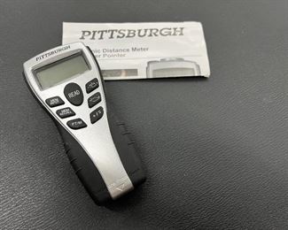 DISTANCE METER - ULTRASONIC  DISTANCE METER WITH LASER POINTER