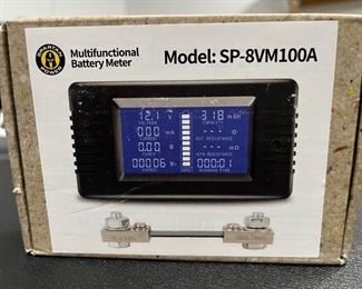 MULTIFUNCTIONAL BATTERY METER - SPARTAN POWER - AUTOMOTIVE