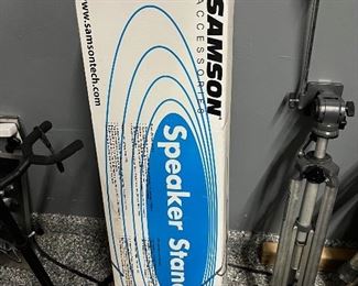 SPEAKER STANDS - SAMSON - MUSIC - SOUND - ENTERTAINMENT