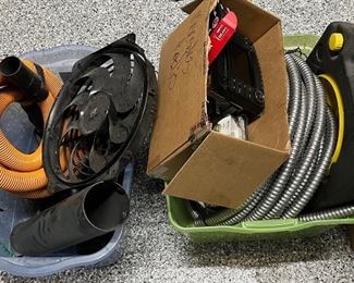 AUTOMOTIVE - ELECTRICAL - MERCEDES IN-DASH RADIO - FAN - HOSE