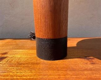 Esa Denmark Teak table lamp. Lot #3757