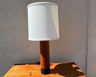 Esa Denmark Teak table lamp. Lot #3757