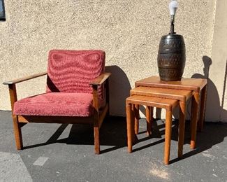 1964 "Rio" Rosewood Lounge Chair by Torbjorn Afdal. Lot #3760